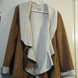 Au Lieu faux sude jacket